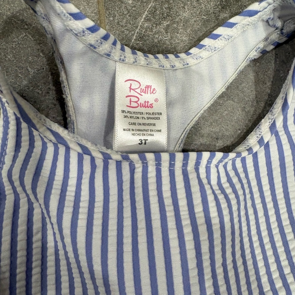 Two 3T Rufflebutts Bathing Suits - Picture 3 of 3